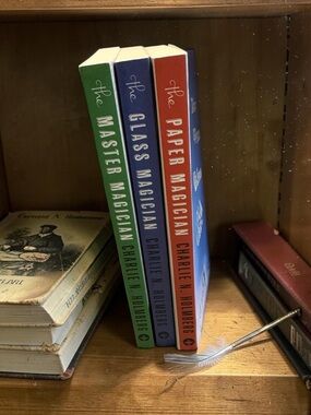 Charlie N. Holmberg Book Set - Green, Blue, Red Spines